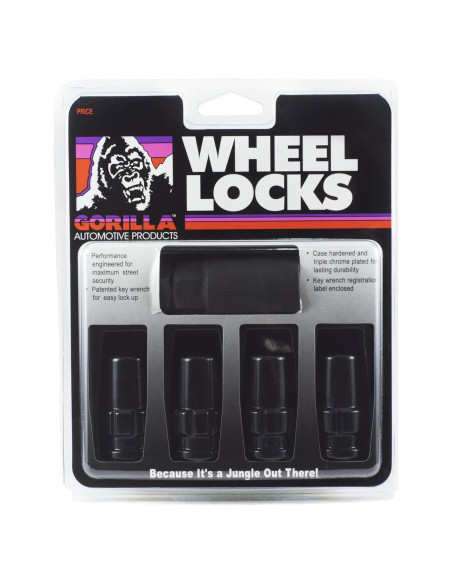 Candados de Rueda Gorilla 76641NBC 14mm x 1.50 Cromado - 4 Pzas