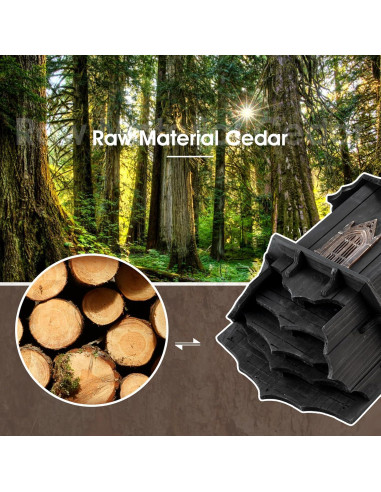 Casa de Murciélagos Extra Grande VIREESR para Exterior 59.7x40.6 cm