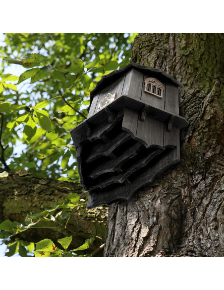 Casa de Murciélagos Extra Grande VIREESR para Exterior 59.7x40.6 cm