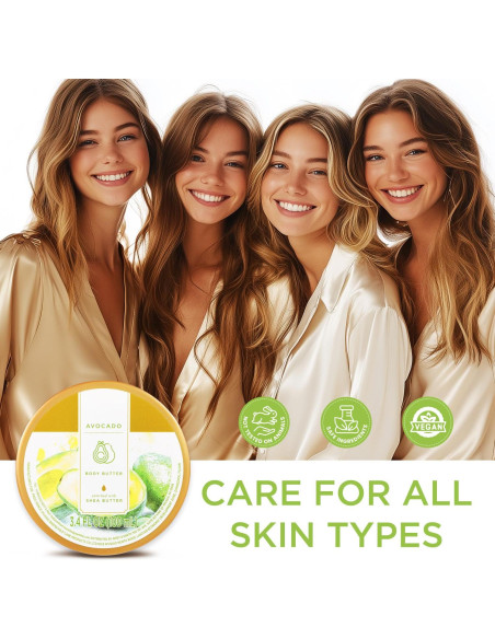 Manteca Corporal de Aguacate Princess Belle 100ml Hidratante Manteca Corporal de Aguacate Princess Belle 100ml Hidratante