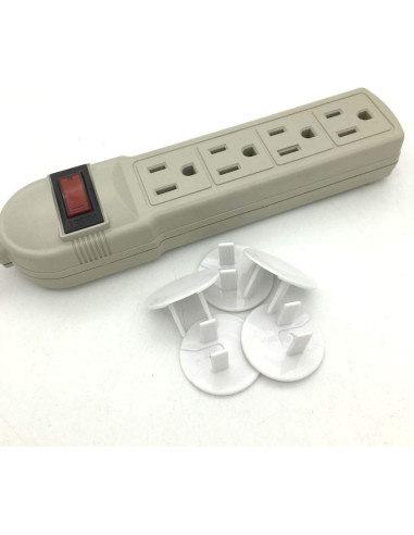 38 Cubiertas de Enchufe a Prueba de Niños Vmaisi Seguridad