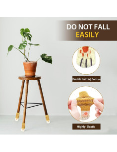 16 Calcetines Protectores de Patas de Silla R REVOLEURT 2