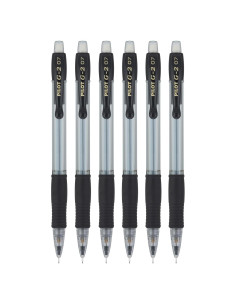 Lápices mecánicos Pilot G2, mina HB 0.7mm, paquete de 6