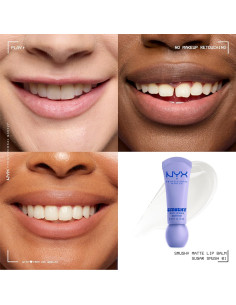 Bálsamo Labial Matte Smushy NYX Professional Makeup - Hidratante Tintado 2