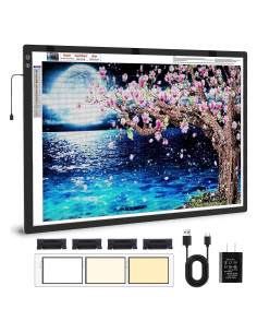 Panel de Luz LED Recargable Zocelight A1 90x60cm 6000mAh