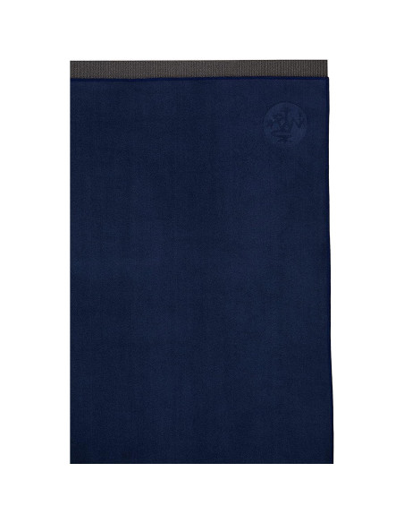 Toalla de Yoga Manduka eQua - Microfibra, 182 cm, Color Medianoche Toalla de Yoga Manduka eQua - Microfibra, 182 cm, Color Medianoche