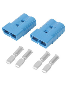 Conector de Batería 350A Dent-de-lion AWG 2/0 Azul 2 PCS