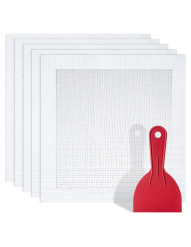 Kit de Reparación de Paneles de Yeso Bates 6 Piezas 25.4 cm