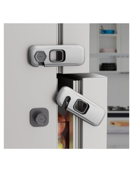 5 Cerraduras de Seguridad para Niños DENENTT - Gris