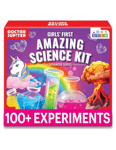Kit de Ciencia Asombroso Doctor Jupiter para Niñas 4+ | 100+ Experimentos