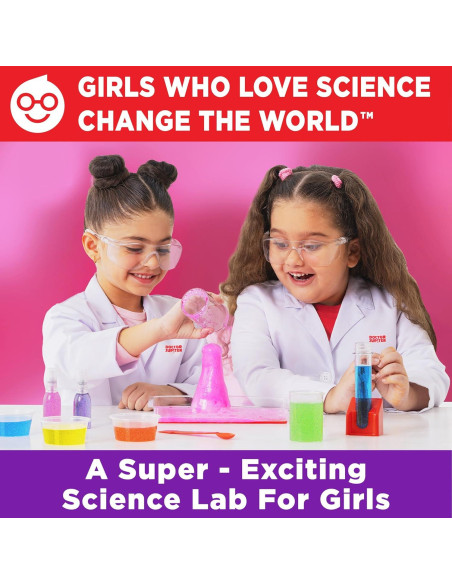 Kit de Ciencia Asombroso Doctor Jupiter para Niñas 4+ | 100+ Experimentos