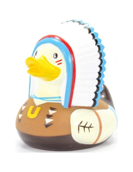 Juguete de Baño de Goma Indio Bud Duck - 10.16 cm
