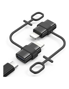 Adaptador USB C a Lightning MoKo - Carga y Sincronización - 2 Piezas