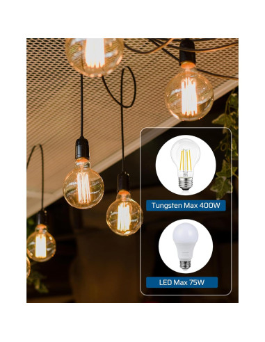 Regulador de Crepúsculo a Amanecer Dewenwils 30m LED/Tungsteno