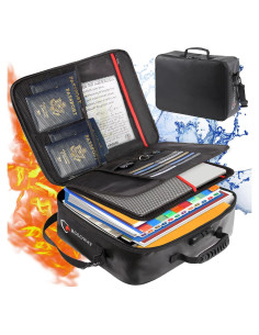 Bolsa de Documentos a Prueba de Fuego ROLOWAY 43.2x30x12.7cm