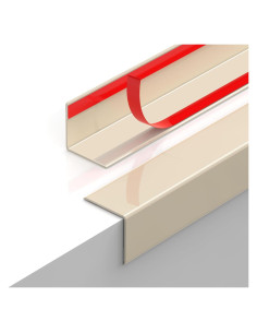 Protectores de Esquinas Autoadhesivos MONOID Beige 80cm x 3cm - 2 Piezas