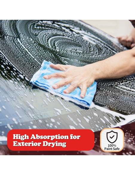 Toallas de Microfibra FIXSMITH, Paquete de 24, 29.2 cm