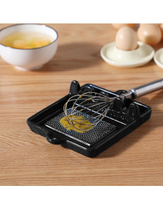 Reposaplatos de Cerámica ONTUBE 19.05 cm Apto Lavavajillas Negro 2