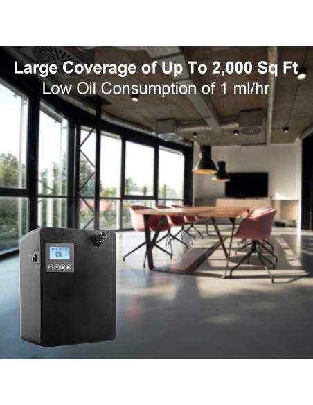 Difusor de Aceite Esencial Zinyeme Pro300 300ml Negro Wi-Fi