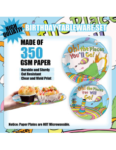 Juego de Vajilla de Fiesta Chicvizi 168 Piezas para 24 Invitados 2