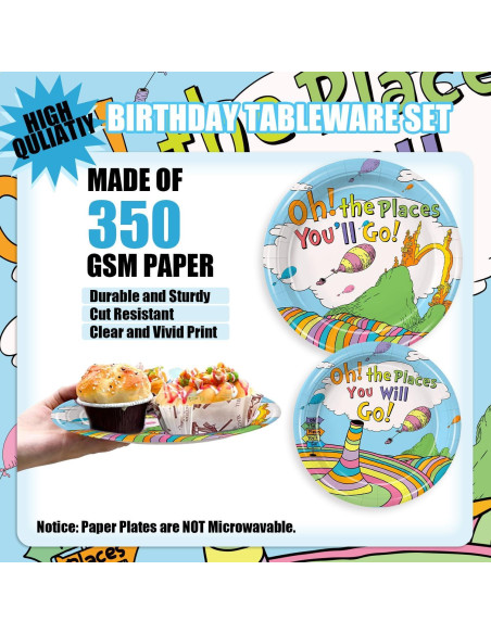 Juego de Vajilla de Fiesta Chicvizi 168 Piezas para 24 Invitados