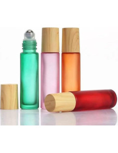 10 Botellas de Vidrio Esmerilado 10ml YORROR para Aceites Esenciales 2