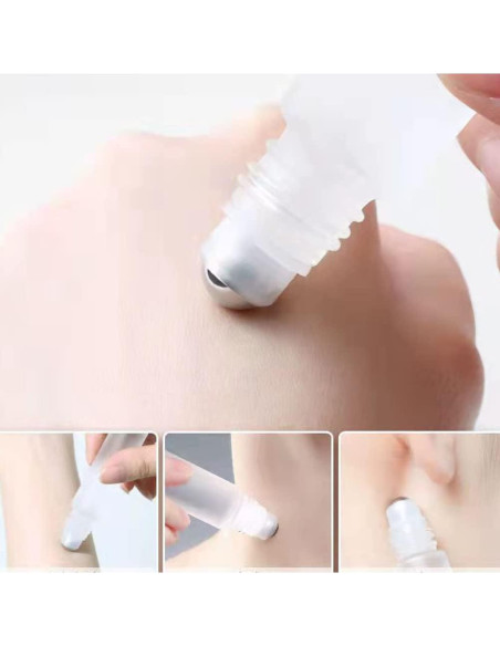 10 Botellas de Vidrio Esmerilado 10ml YORROR para Aceites Esenciales