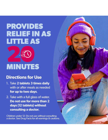 AZO Alivio del Dolor Urinario Máxima Fuerza 24 Tabletas