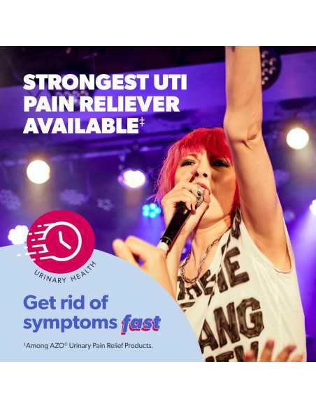 AZO Alivio del Dolor Urinario Máxima Fuerza 24 Tabletas