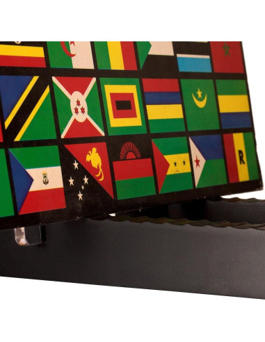 Soporte para Discos de Vinilo KAIU - Madera Sólida y Acrílico - Almacena 50 LPs