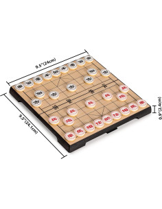 Juego de Ajedrez Chino Magnético Yellow Mountain 24.1 cm 2