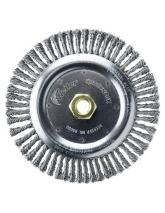 Cepillo de Limpieza de Soldadura Weiler 7" Roughneck 56 Nudos