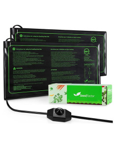 Almohadilla Térmica para Plántulas Seedfactor 2 Unidades 27.7x10.4cm