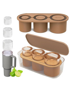 Bandeja de Hielo Cilíndrica HANZOTO para Tazas Stanley 1 Unidad