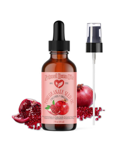 Aceite de Semilla de Granada Natural Born 60ml Orgánico Prensado en Frío