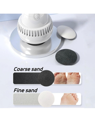 Morrat Molinillo de Pies Inalámbrico con Aspiradora 2 Cabezas