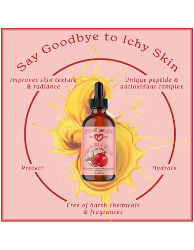 Aceite de Semilla de Granada Natural Born 60ml Orgánico Prensado en Frío