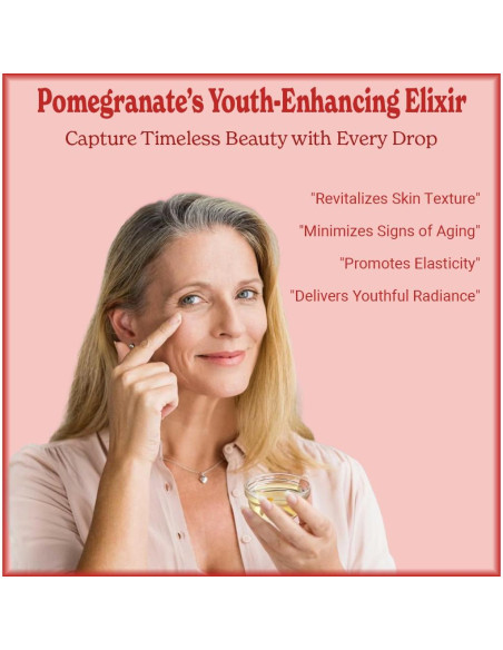 Aceite de Semilla de Granada Natural Born 60ml Orgánico Prensado en Frío