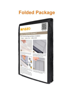 Malla de Reemplazo para Ventanas MAGZO 88.9x218.4 cm a Prueba de Mascotas 2