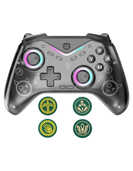 Controlador Inalámbrico SHUTTLECOCK para Switch y PC - RGB