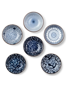 Set de 6 Tazones de Cerámica Eisinly para Dipping 10 cm