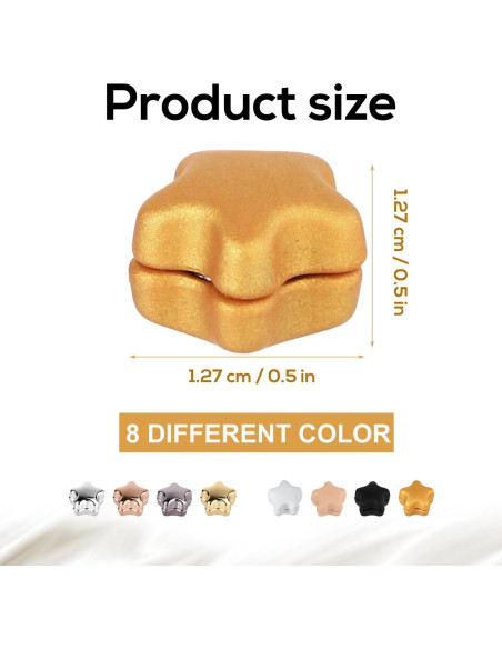 8 Alfileres Magnéticos SAVITA para Hijab y Bufandas