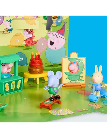 Calendario de Cuenta Regresiva Peppa Pig con 24 Juguetes y Stickers Calendario de Cuenta Regresiva Peppa Pig con 24 Juguetes y Stickers