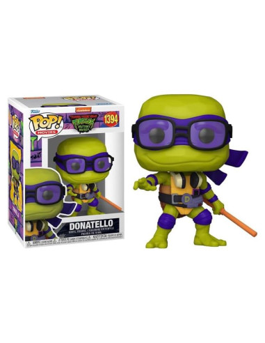 Funko Pop TMNT Mutant Mayhem Donatello + Protector ToyBop