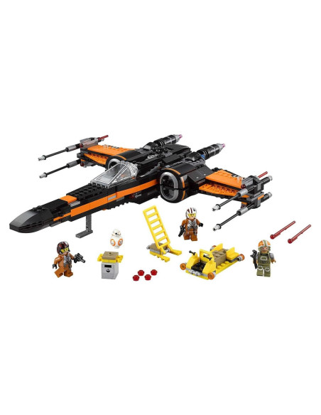 LEGO Star Wars Caza Estelar X-Wing de Poe 75102 - 3 Minifiguras