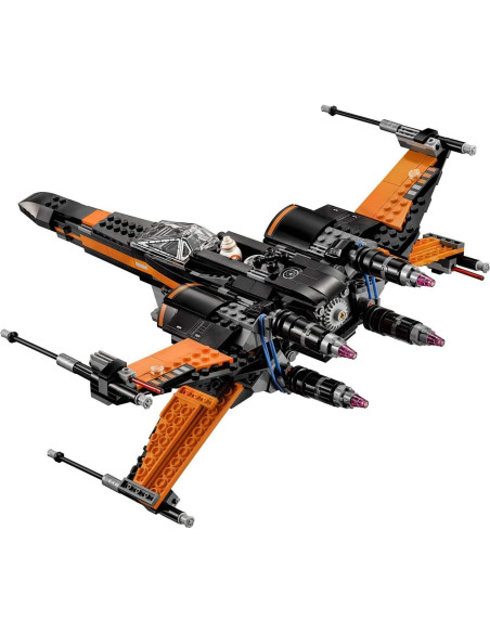 LEGO Star Wars Caza Estelar X-Wing de Poe 75102 - 3 Minifiguras