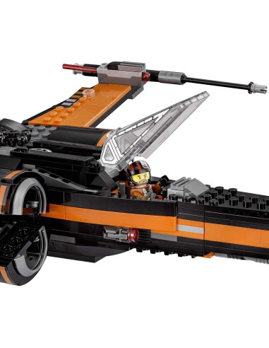 LEGO Star Wars Caza Estelar X-Wing de Poe 75102 - 3 Minifiguras