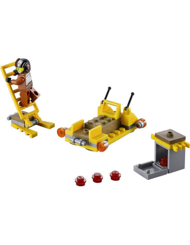 LEGO Star Wars Caza Estelar X-Wing de Poe 75102 - 3 Minifiguras