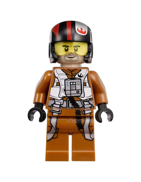 LEGO Star Wars Caza Estelar X-Wing de Poe 75102 - 3 Minifiguras