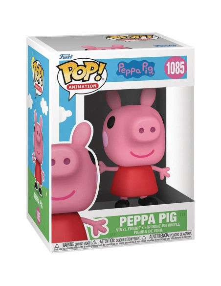 Figura de Vinilo Pop! Peppa Cerdo Funko 9.5 cm con Protector Figura de Vinilo Pop! Peppa Cerdo Funko 9.5 cm con Protector